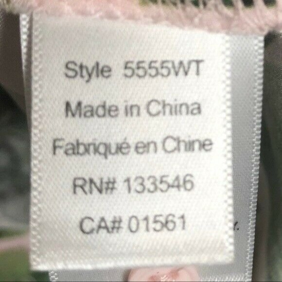 Crosby Blouse Top Button Up Pink Green large NEW - Picture 7 of 8